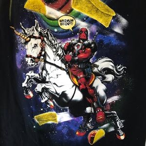 Marvel Deadpool shirt.